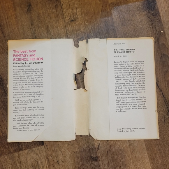 Vintage HB The Best from Fantasy and Science Fiction 14th Series 1965 - Picture 8 of 13